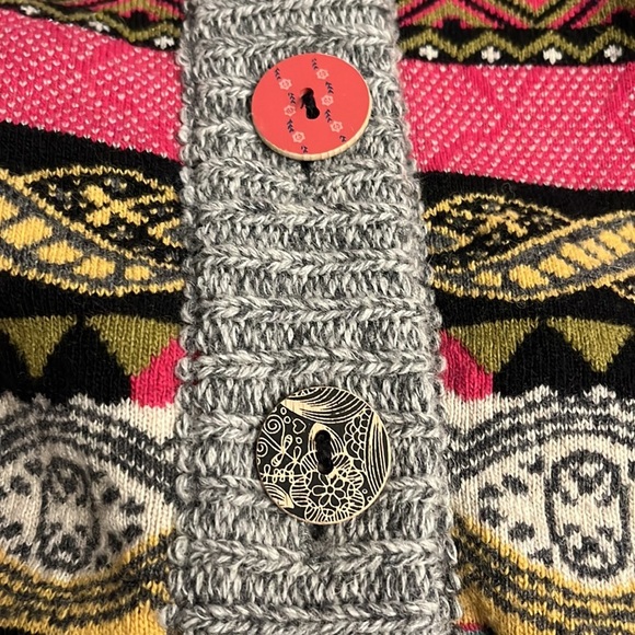 KOOI Knitwear Lambswool Knit Cardigan Sweater (Size 12/XL) - Picture 13 of 13